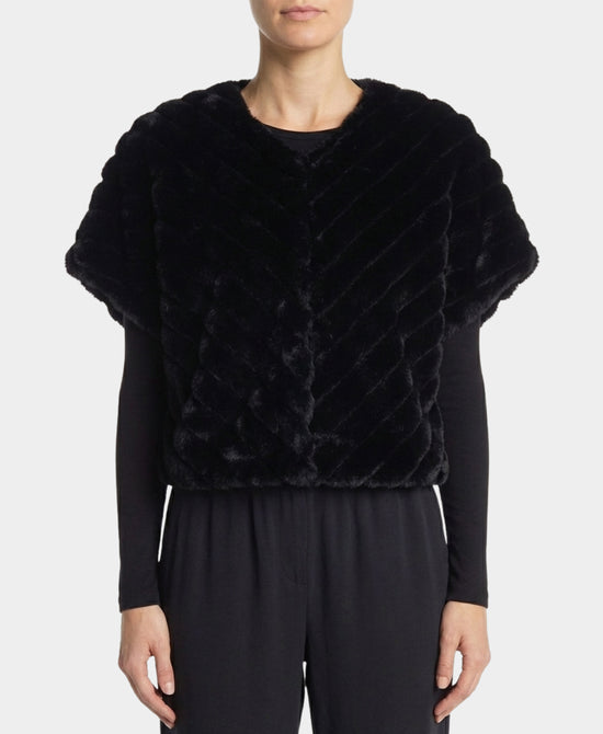 Faux Fur Bolero view 