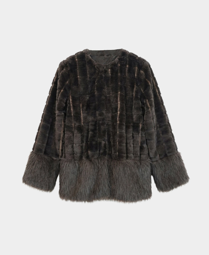 Faux Fur Jacket – FOX'S - Online