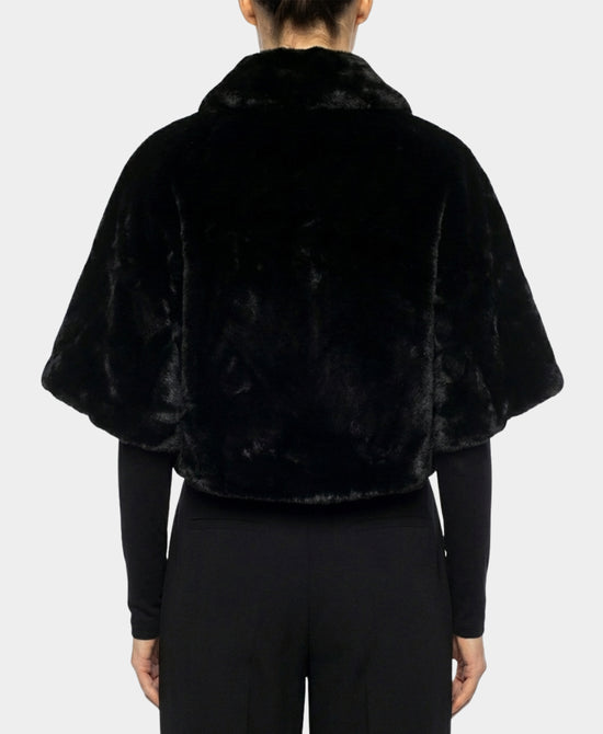 Faux Fur Cape view 