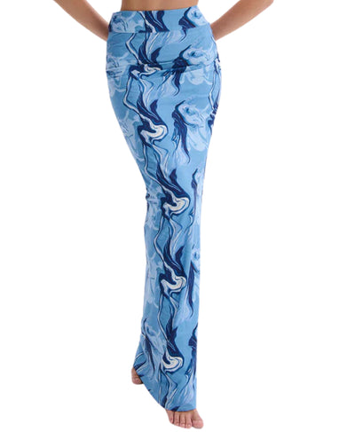 Marble Print Sarong Swim Cover-Up image 2