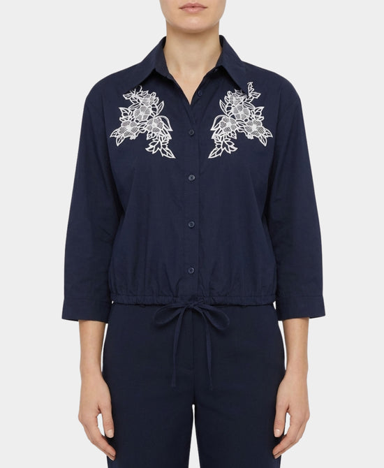 Blouse w/ Embroidered Detail view 