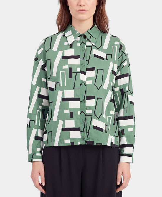 Geo Print Blouse view 1