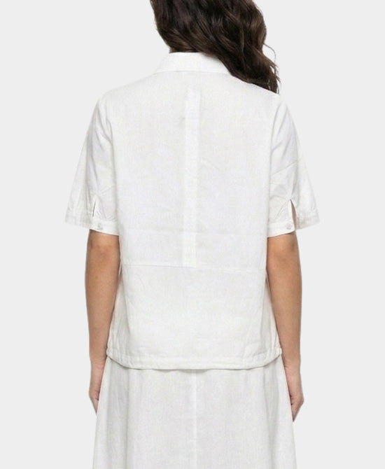 
Floral Print Blouse in WHITE MULTI view 2