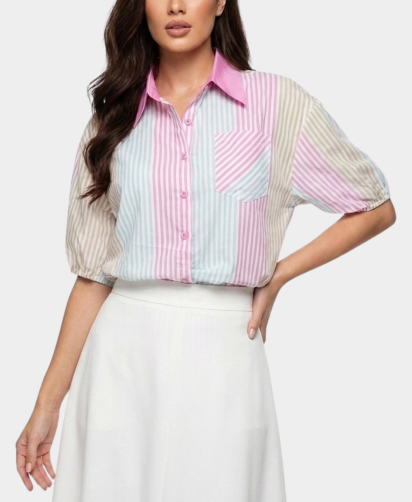 Stripe Blouse – FOX