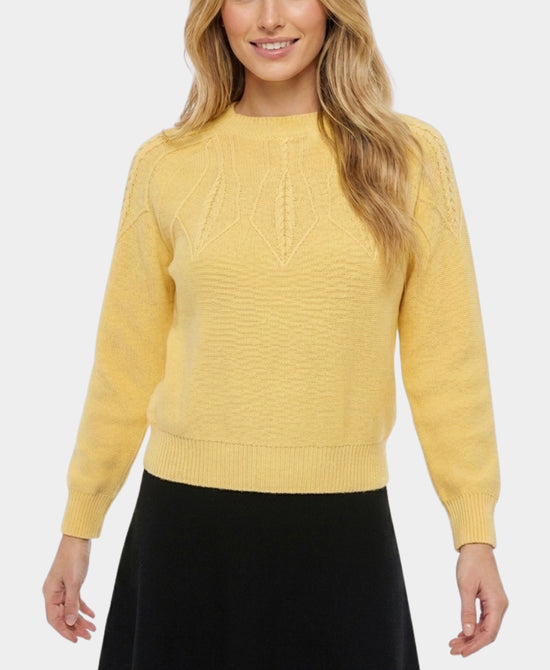 
Solid Sweater in YELLOW view 1