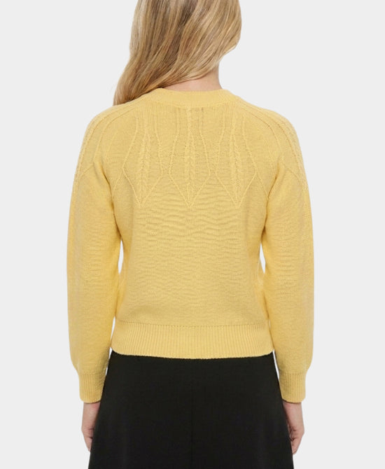 
Solid Sweater in YELLOW view 2