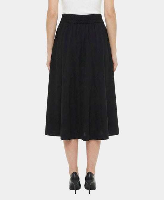 Solid Midi Skirt view 