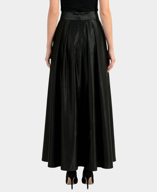 Satin Maxi Skirt view 