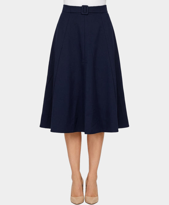 A-Line Midi Skirt view 1
