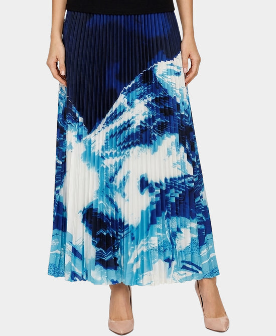 Pleated Maxi Skirt view 1