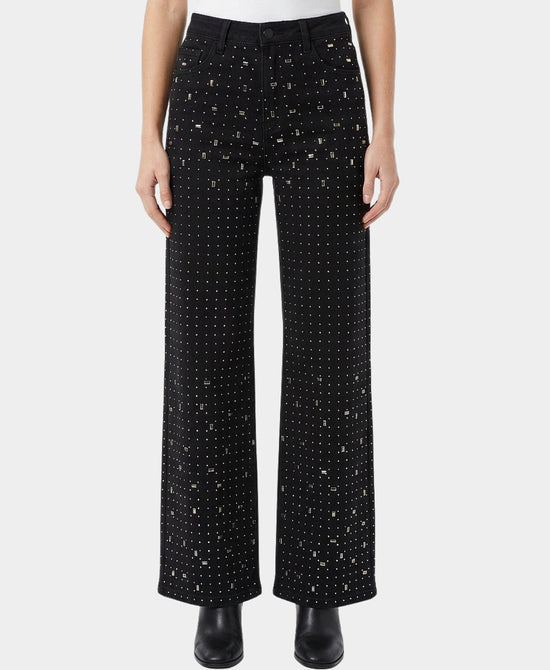 Crystal & Jewel Wide Leg Jeans view 