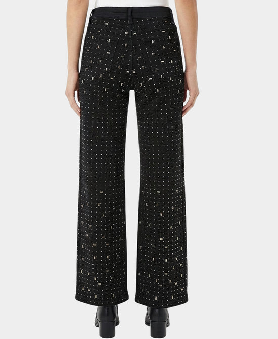 Crystal & Jewel Wide Leg Jeans view 