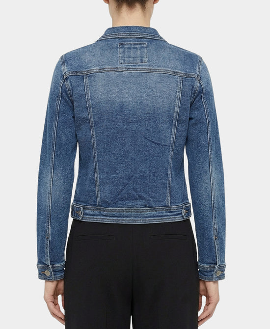 Denim Jacket w/ Shimmer view 
