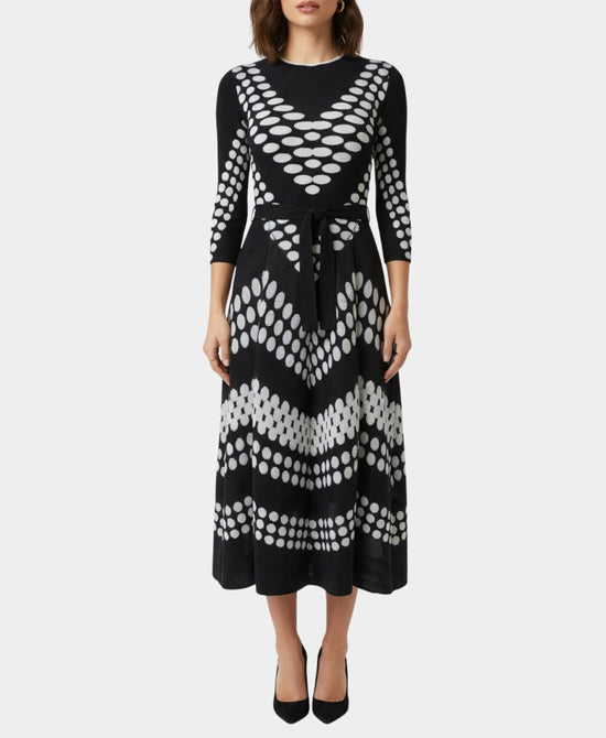 Polka Dot Crinkle Dress view 1