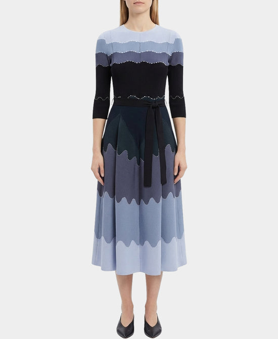 Plisse Micro Pleat Dress view 1