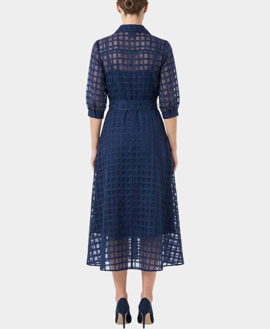 Organza Shirt Dress w/ Rhinestones view 2