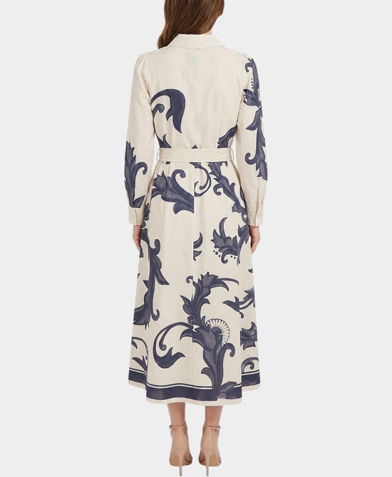 Printed Midi Dress view 2