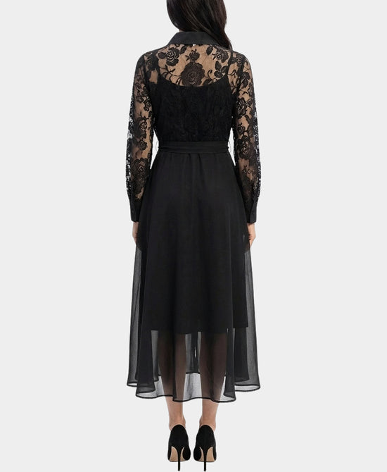 Embroidered Organza Dress view 2