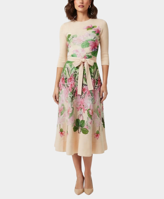 Floral Crinkle Dress view 1