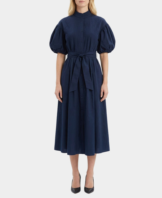 Pleated Shirt Dress view 1