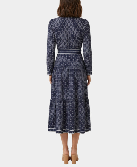 Printed Shirt Dress view 2