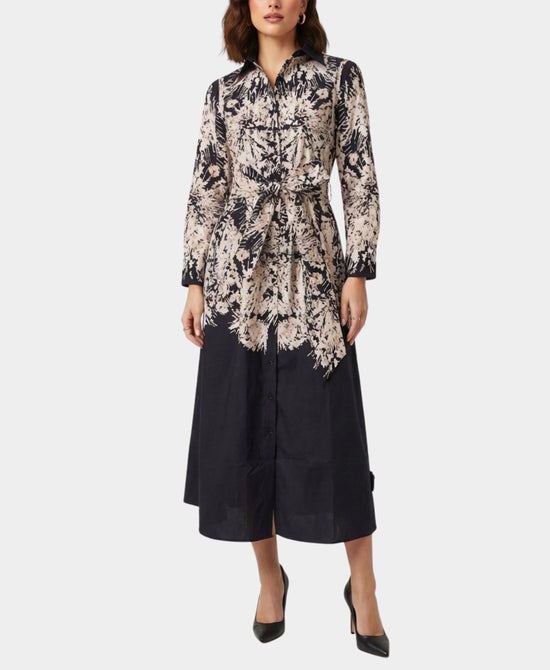 Abstract Print Maxi Dress view 1