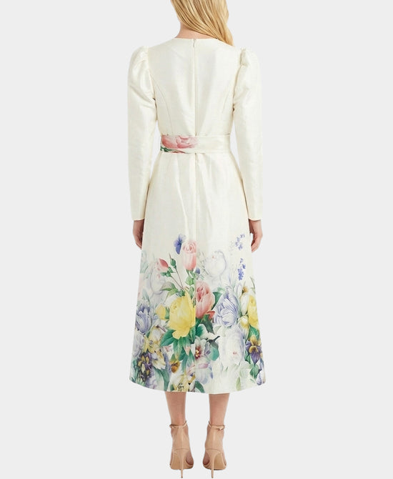 Floral Print Maxi Dress view 2