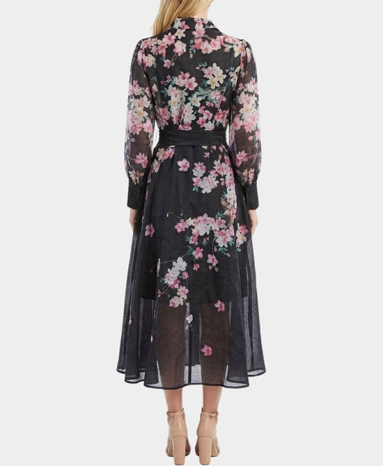 Floral Print Maxi Dress view 2