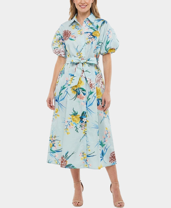 Floral Print Maxi Dress view 1