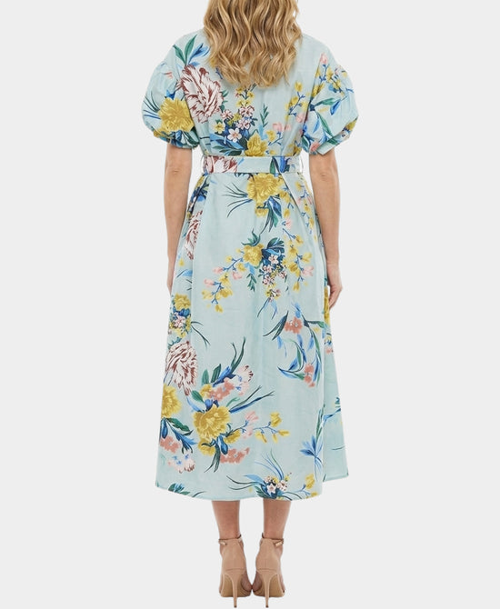 Floral Print Maxi Dress view 2