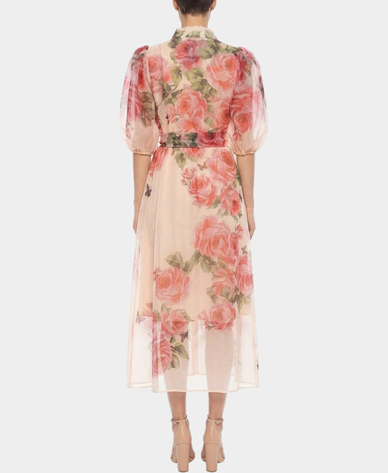 Floral Print Maxi Dress view 2