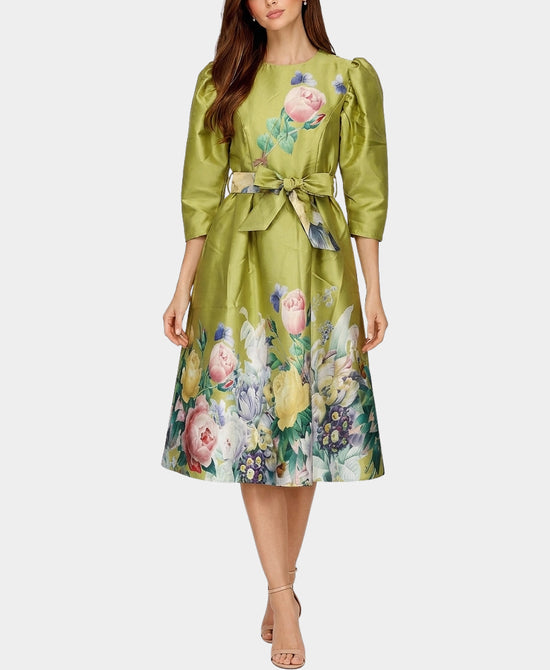 Floral Print Midi Dress view 1