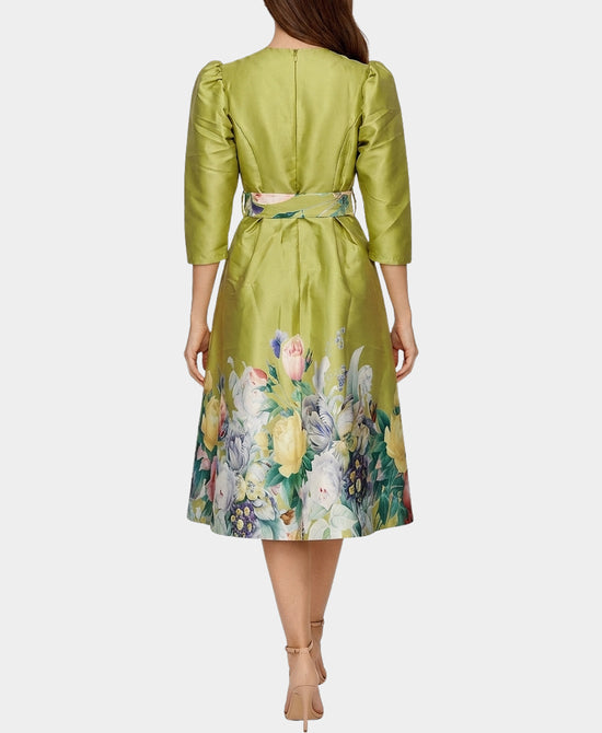 Floral Print Midi Dress view 2