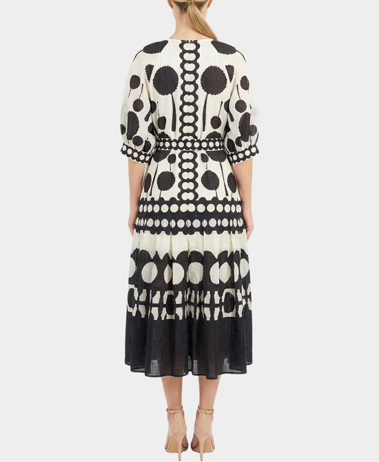 Polka Dot Midi Dress view 2