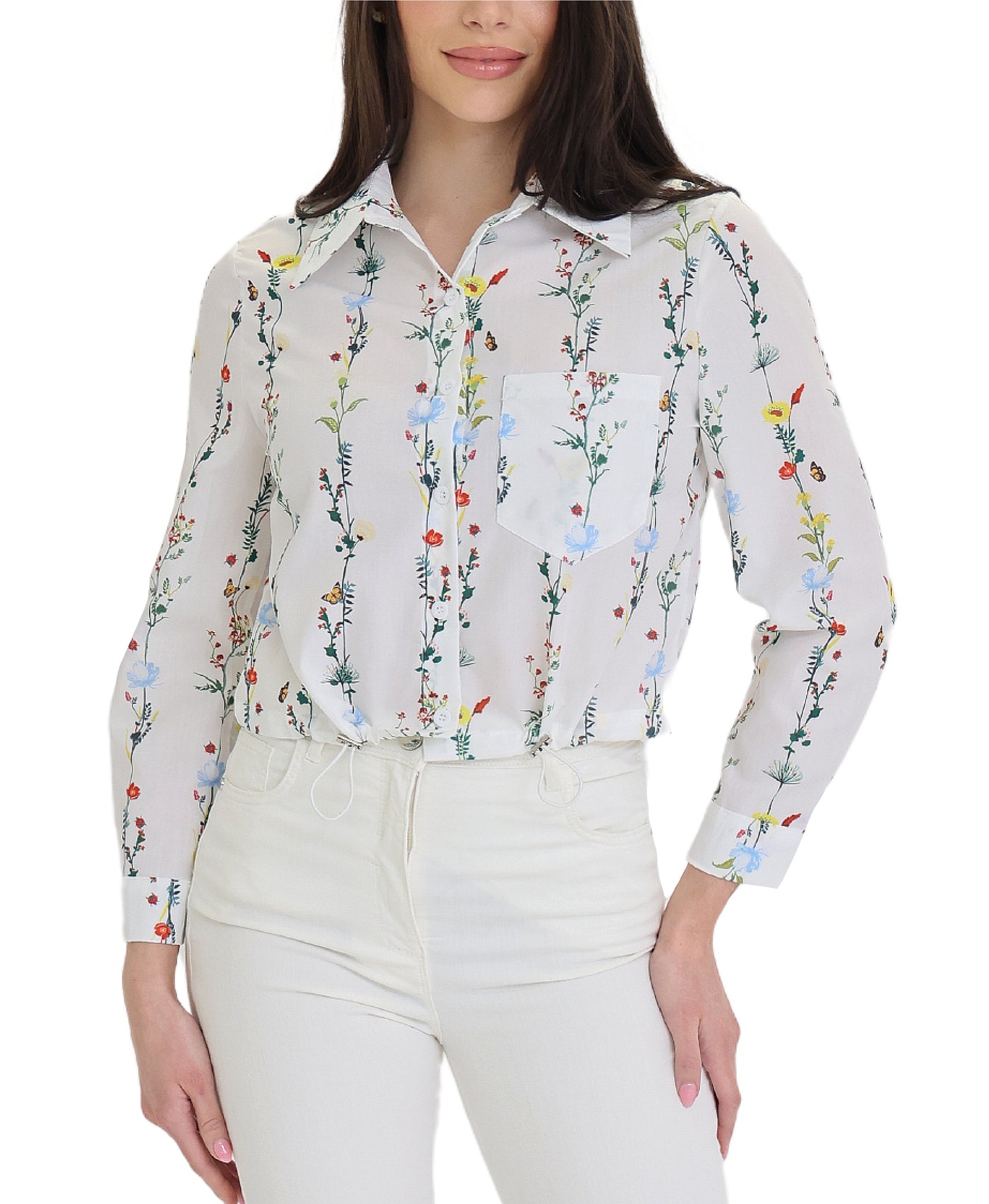 Floral Blouse view 1