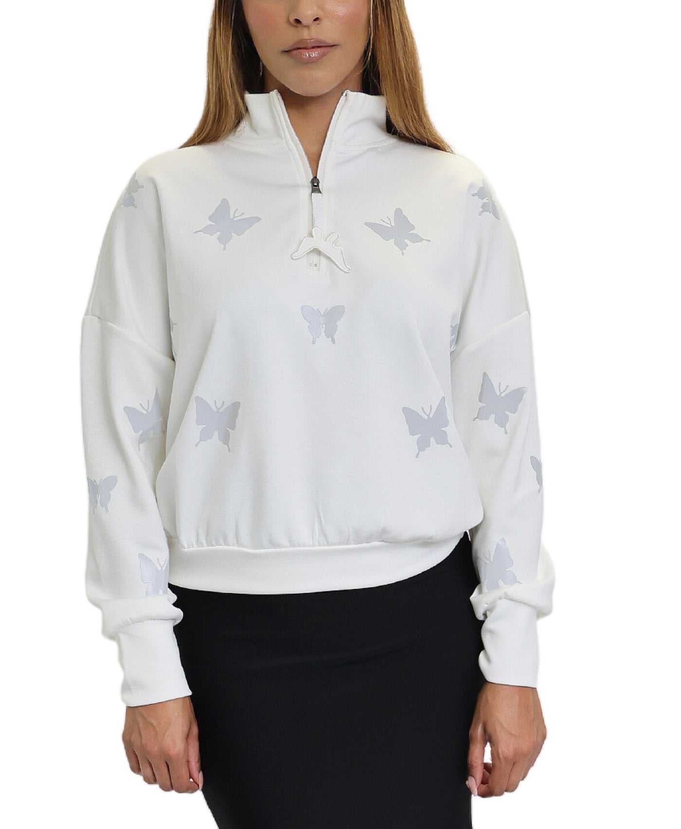 Butterfly Print Zip Up image 1
