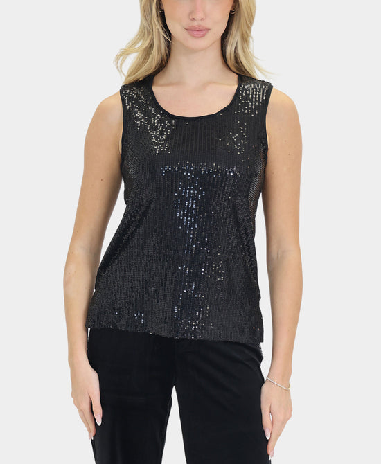 Sequin Tank view 