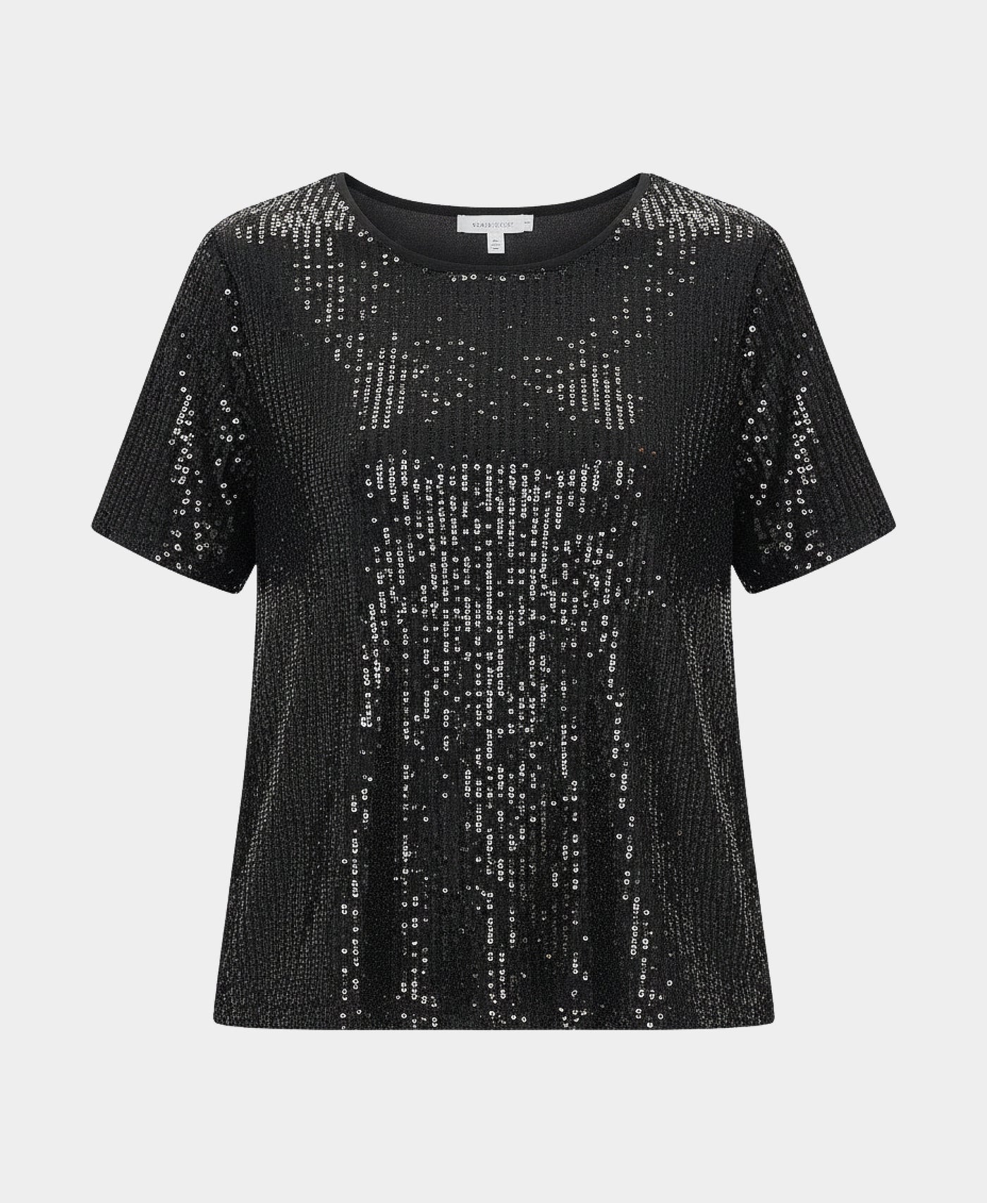 Sequin Short Sleeve Top view 2