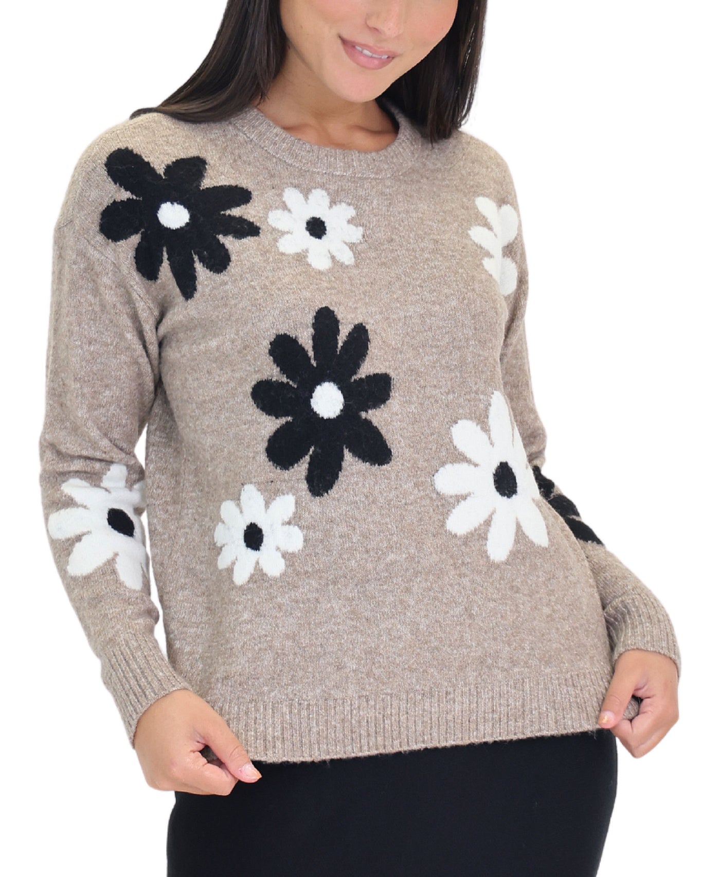 Floral Sweater view 1
