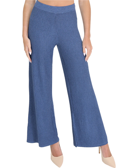 Knit Ribbed Pants view 