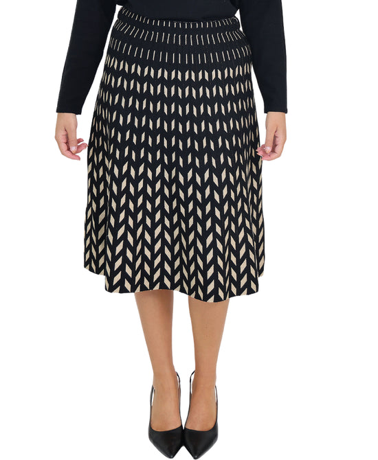 Geo Midi Skirt view 