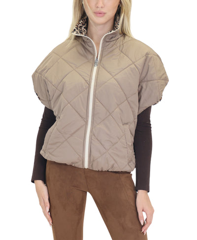 Reversible Quilted Vest image 1