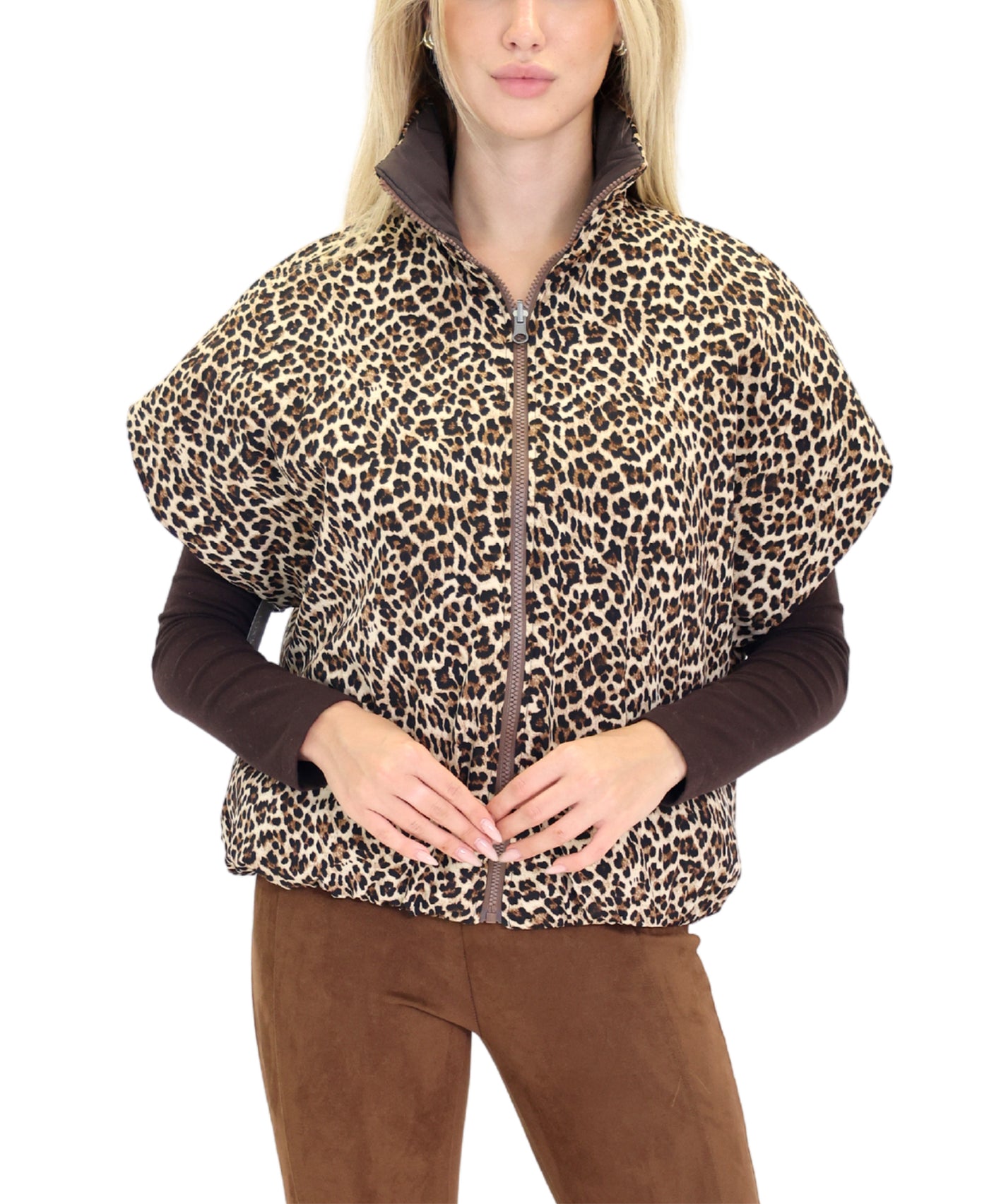 Reversible Quilted Vest view 1