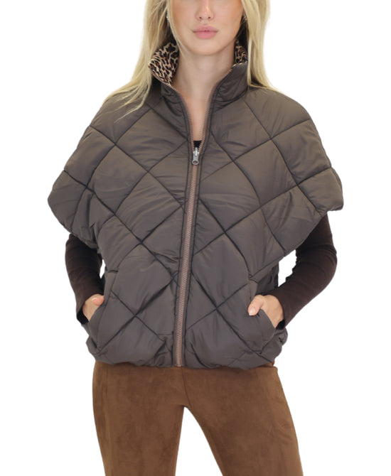 Reversible Quilted Vest view 