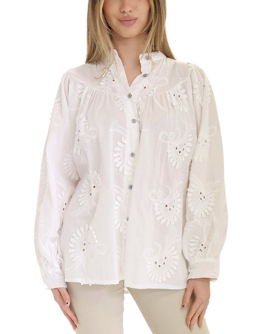 Embroidered Blouse view 