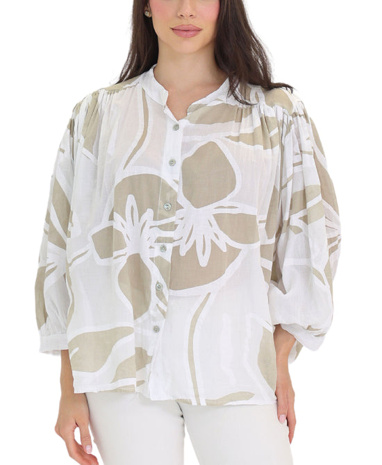 Print Blouse view 