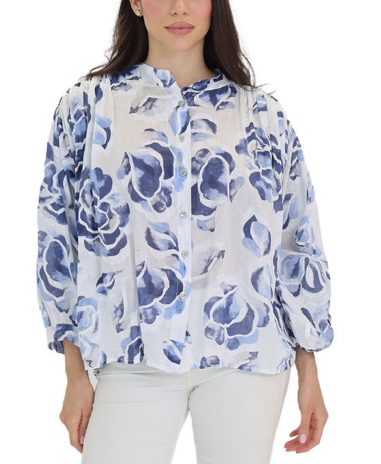Print Blouse view 