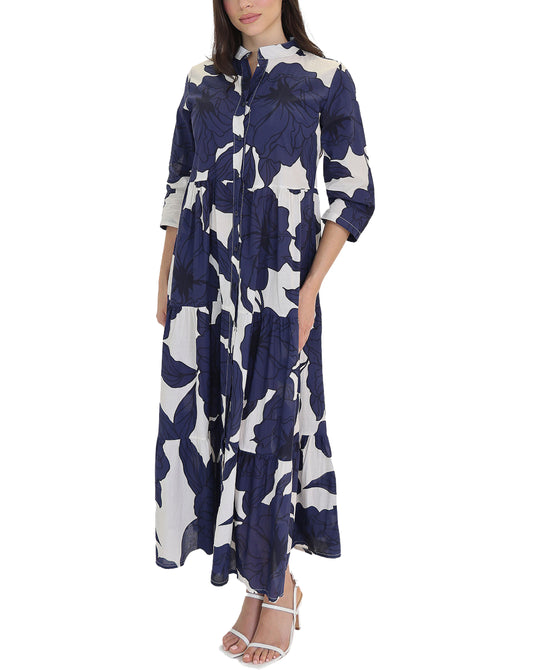 Floral Print Maxi Dress view 