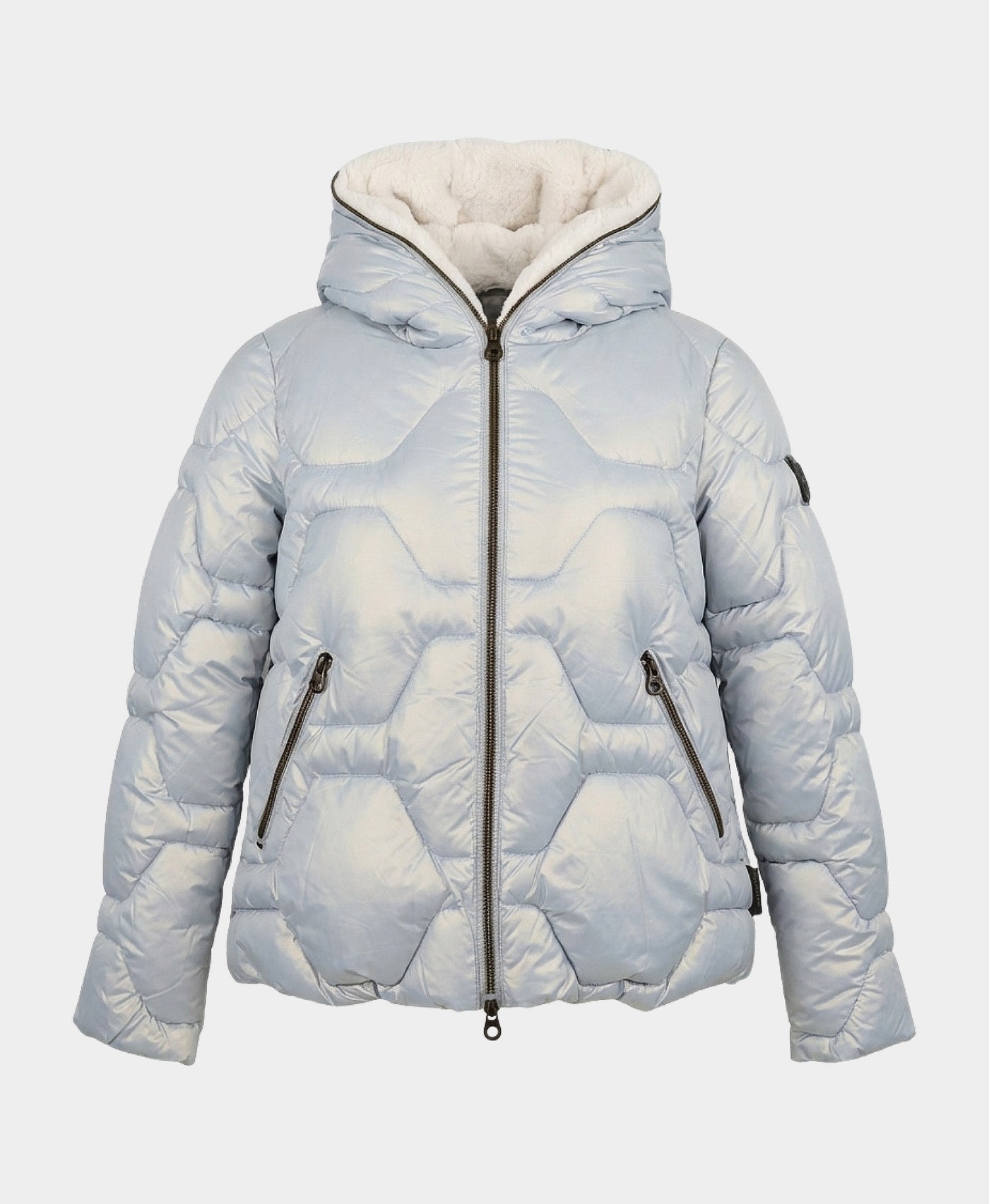 Puffer Jacket w/ Hood view 3