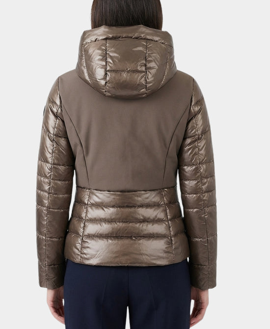 Puffer Combo Jacket w/ Hood view 